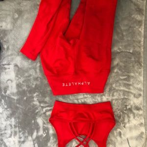 Alphalete Revival Leggings and Bra (Set)